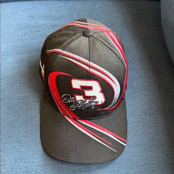 Vintage Dale Earnhardt Hat / Spiral Design / NASCAR / Chase Authentics - Picture 2 of 7